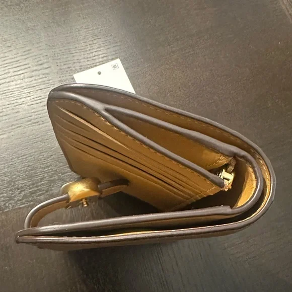 COACH Tabby Wallet Honey Brown - Picture 5 of 9